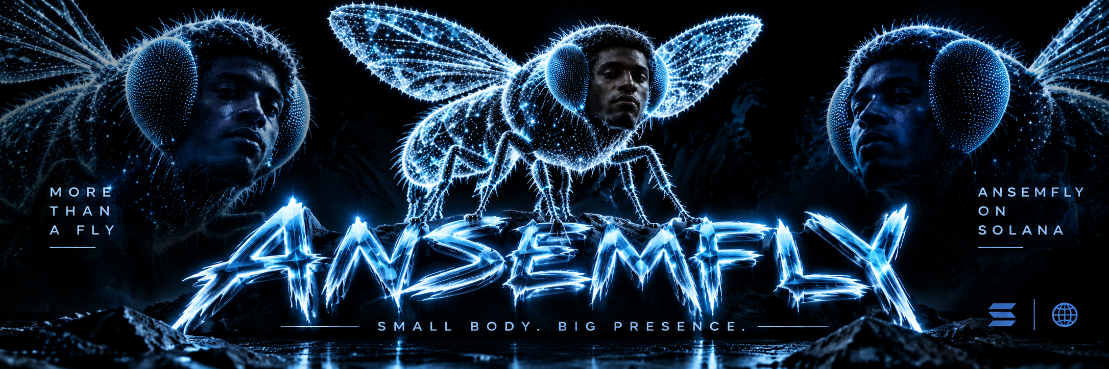 Ansem Fly launch banner: More than a fly, Ansem Fly on Solana